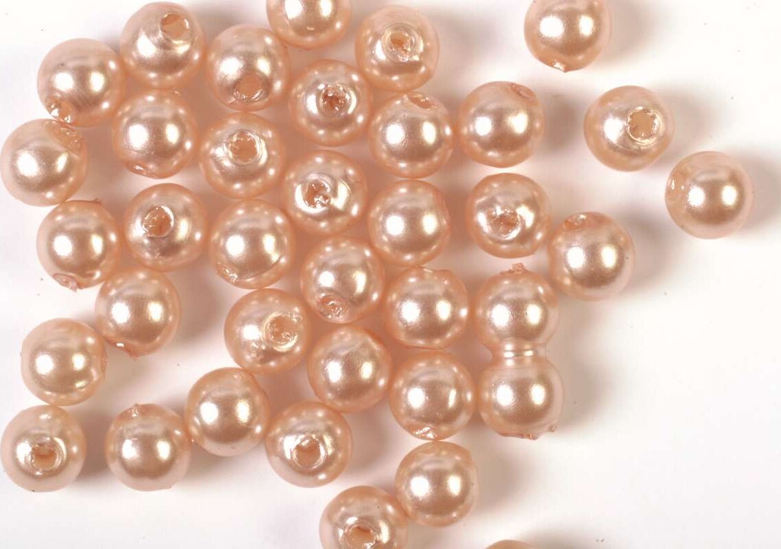 Voksperler - Sand - 5 Mm - 500 G