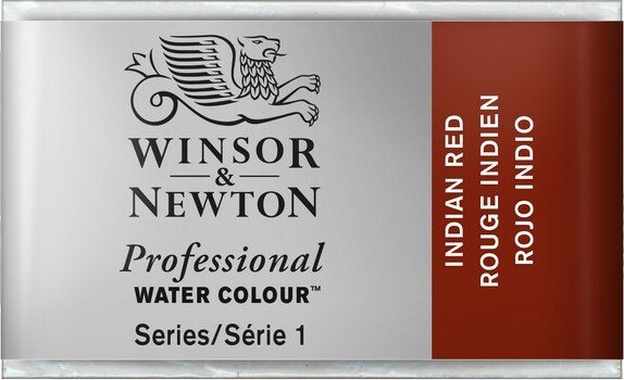 Winsor & Newton - Watercolor Akvarelfarve - Series 1 - Indisk Rød